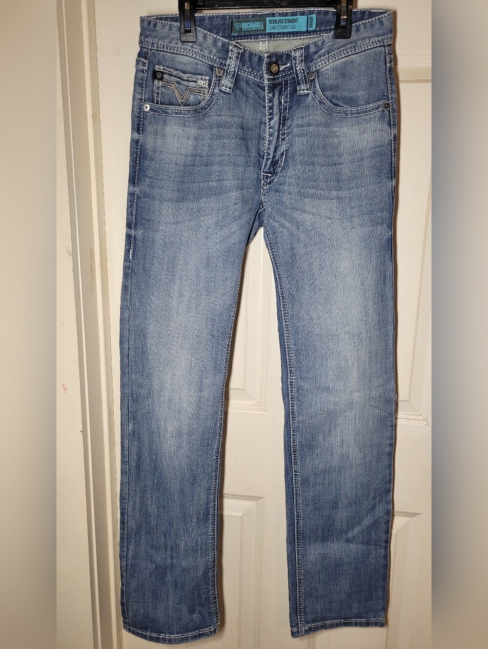 Rock & Roll Jeans Straight Leg 28x32